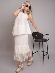Tassle Two-Piece Set