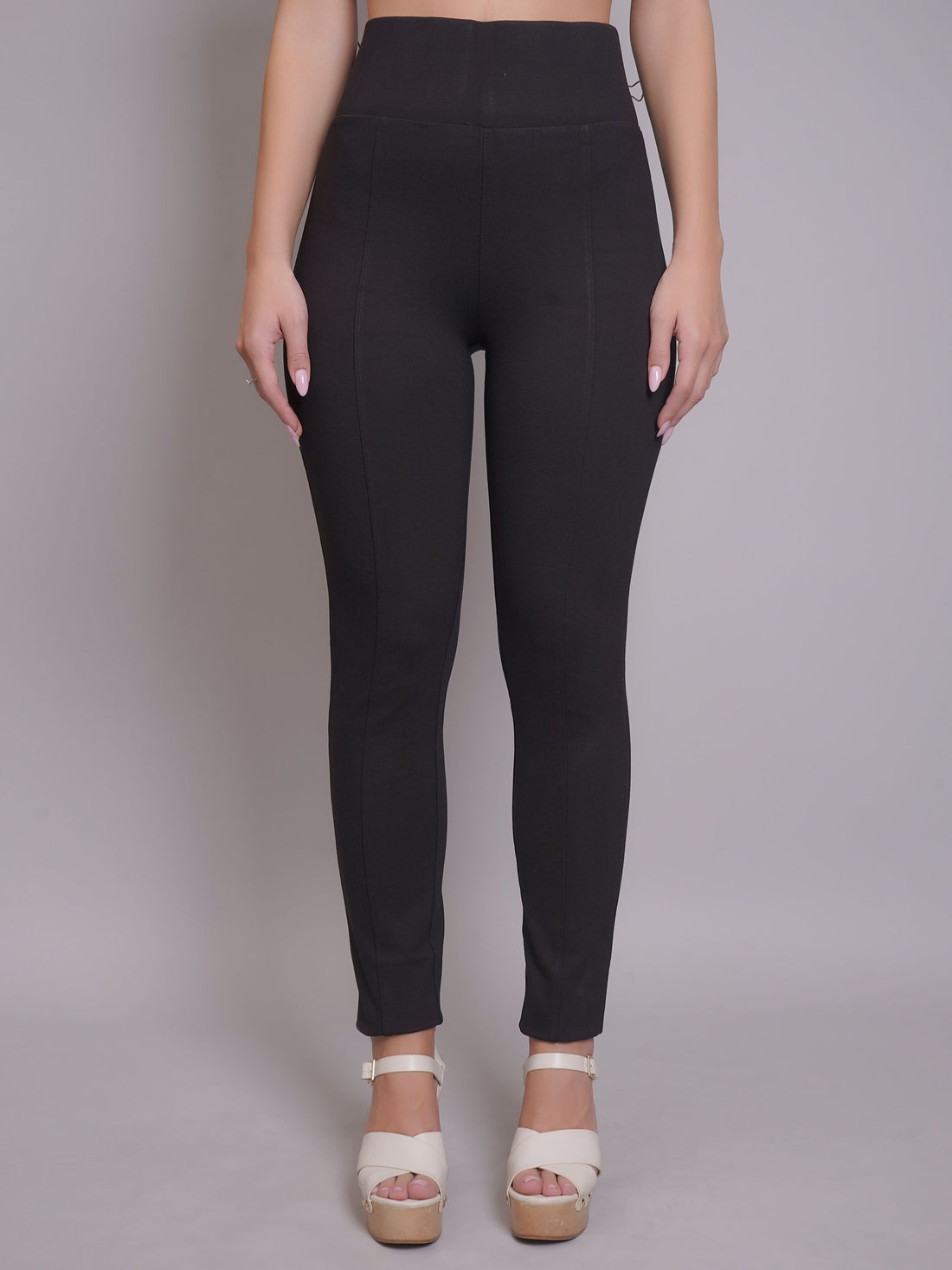 High Waisted Fitted Jeggings
