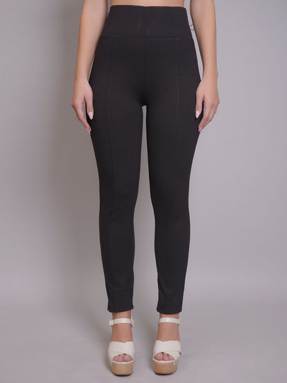High Waisted Fitted Jeggings
