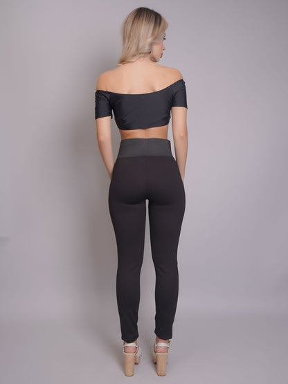 High Waisted Fitted Jeggings