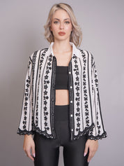 Chain Stitch Embroidered Shirt