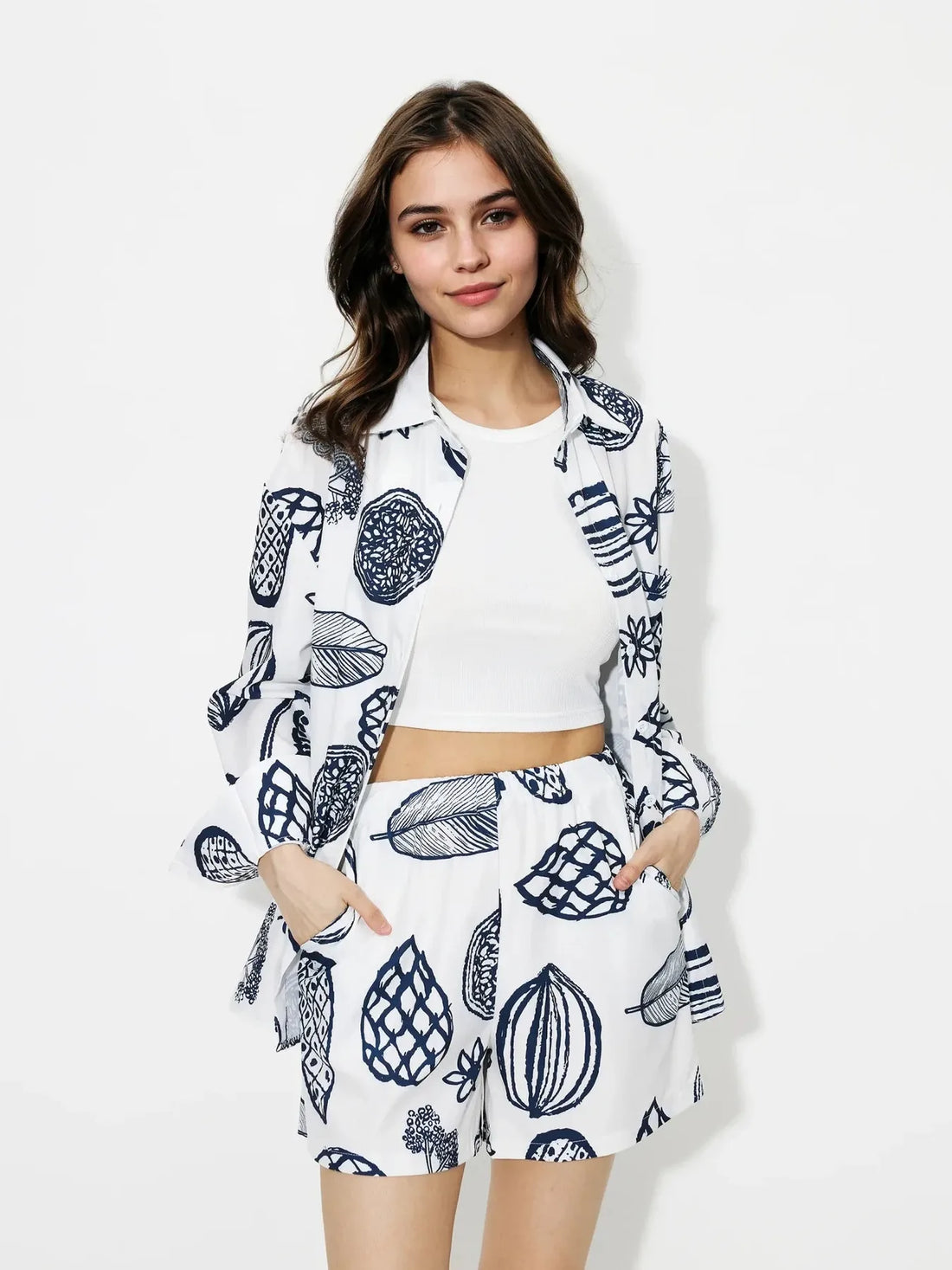 All Over Printed Two-Piece Set