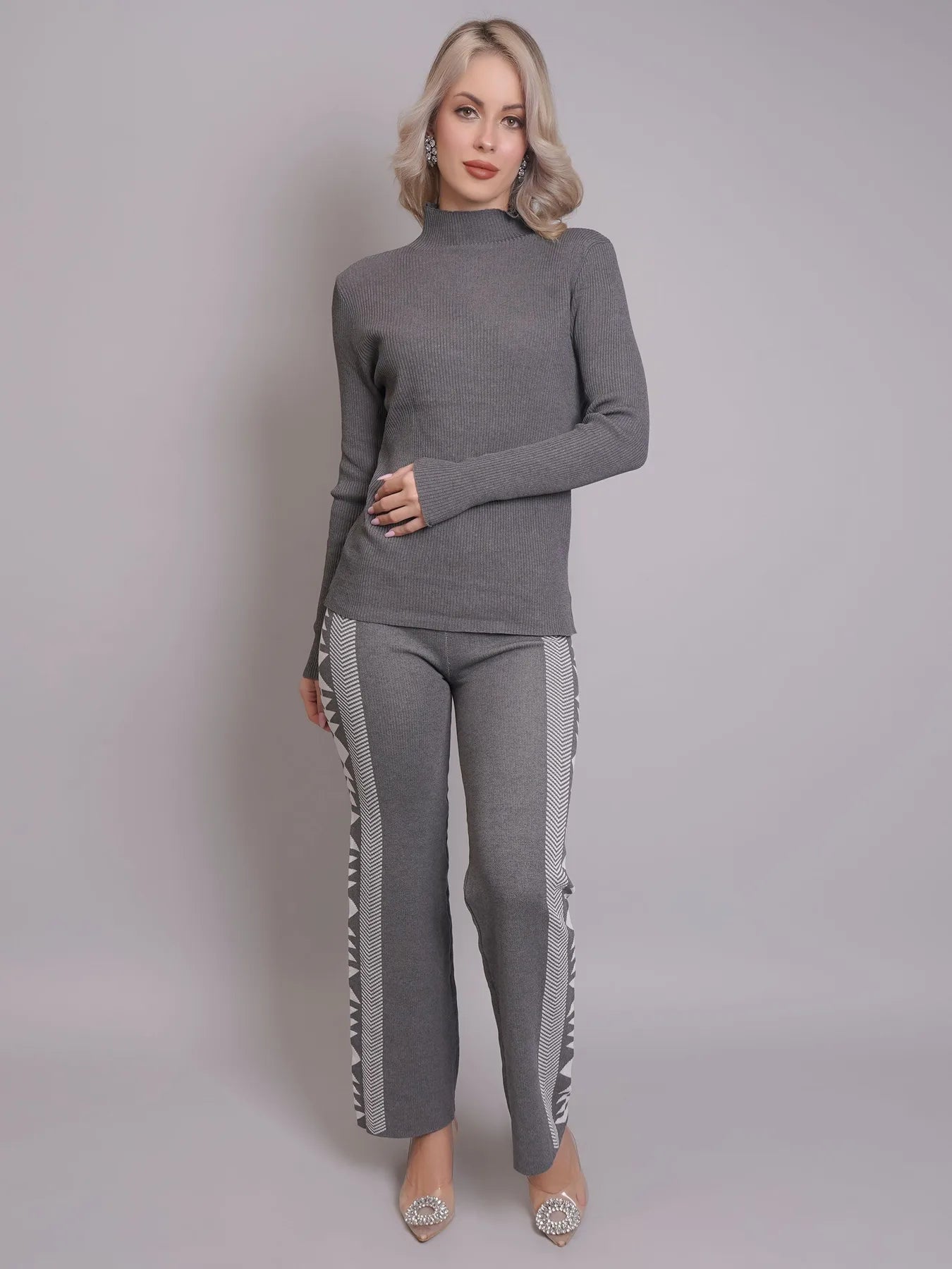 Aztec Printed Three Piece Set