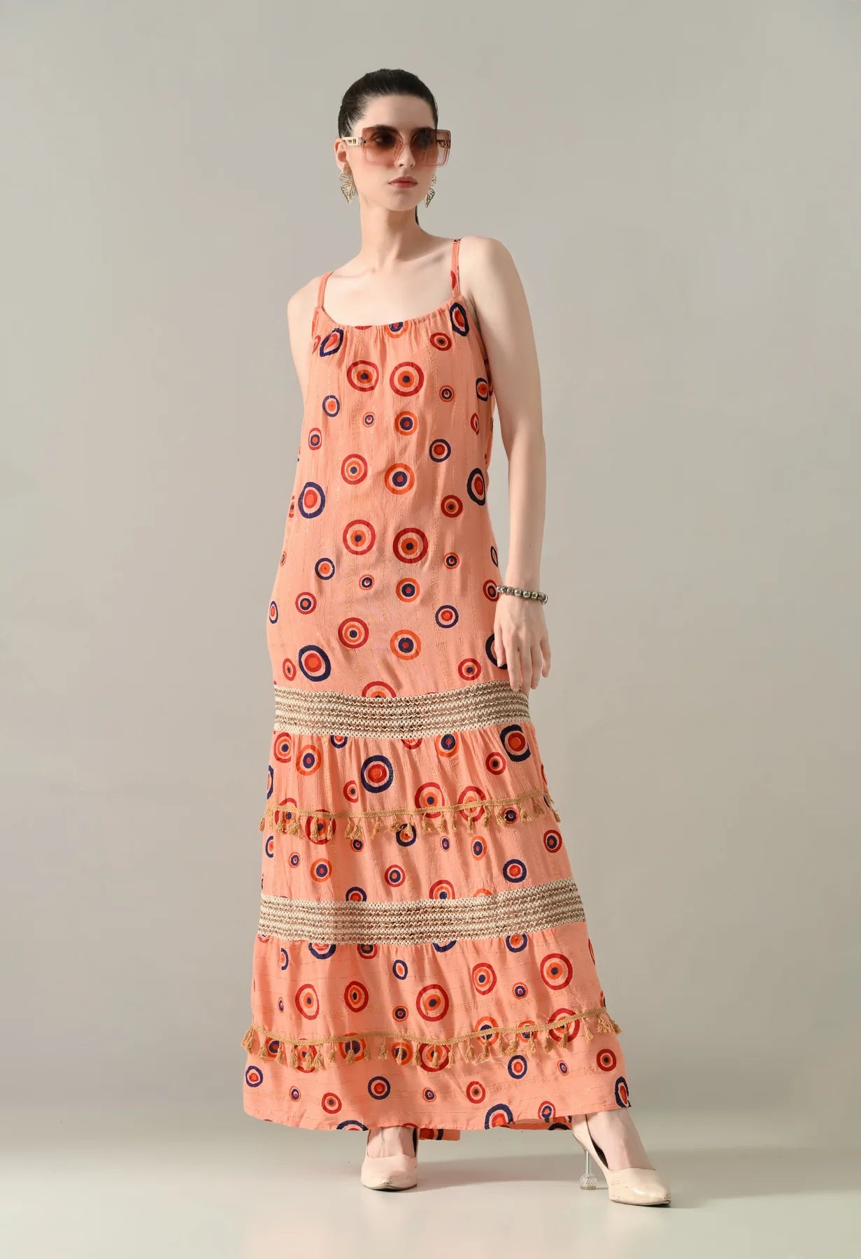Sunset Rhythm Maxi Dress