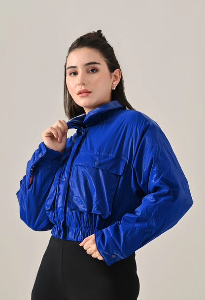 Sky Snap Bomber Jacket