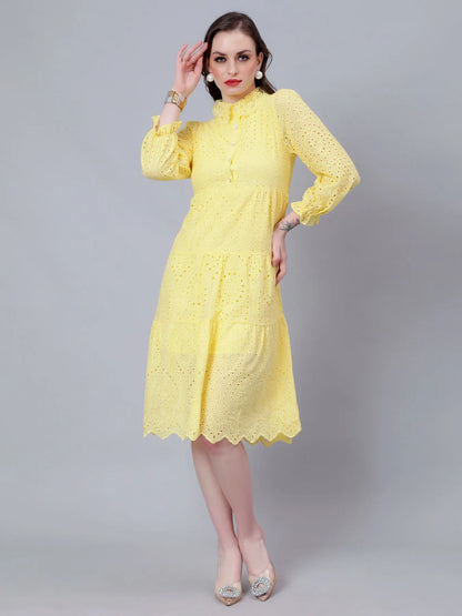 Hollow Hook Chicken Dress