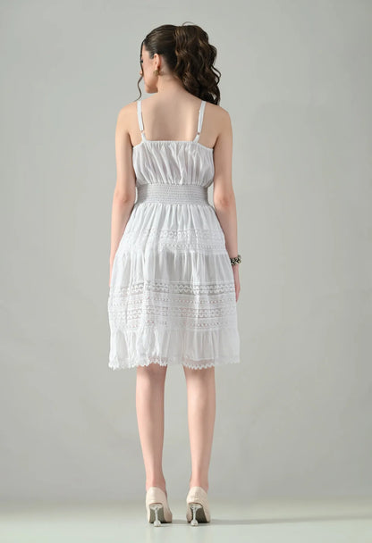 Lace Meadow Cotton Dress