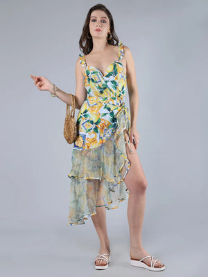 Paradise Monokini With Sarong