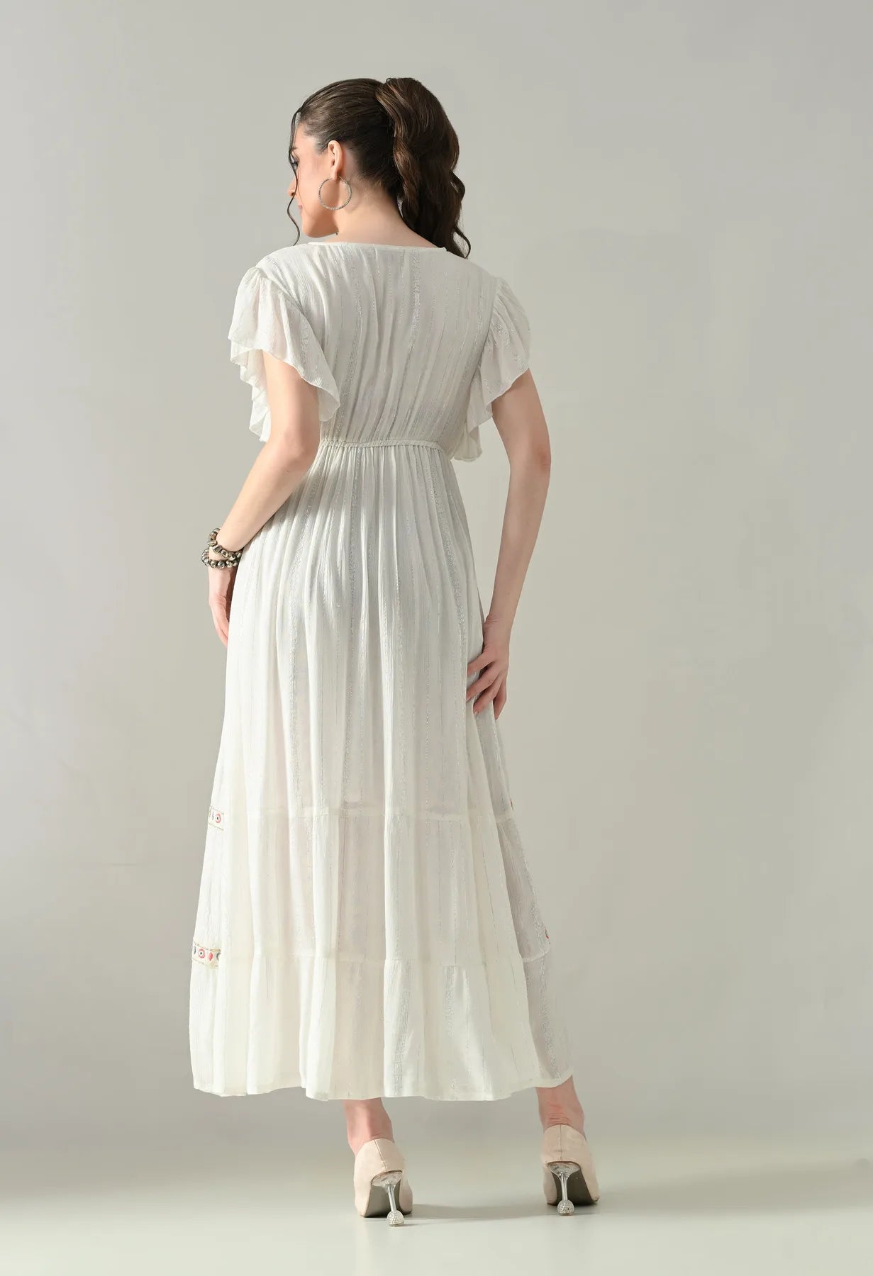 Mirror Charm Maxi Dress