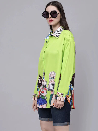 Holiday Girls Oversized Shirt