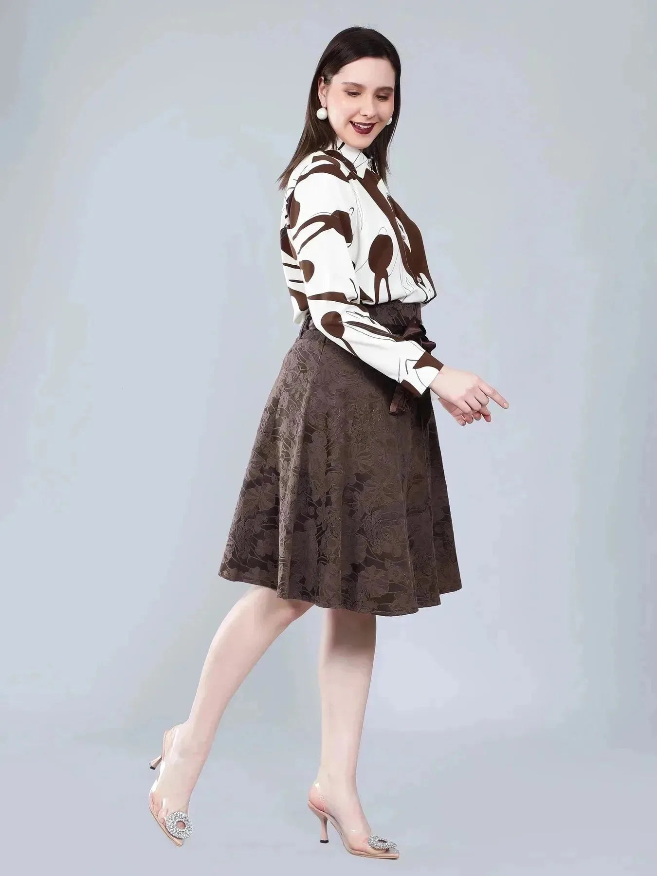 Vortex Print French Shirt