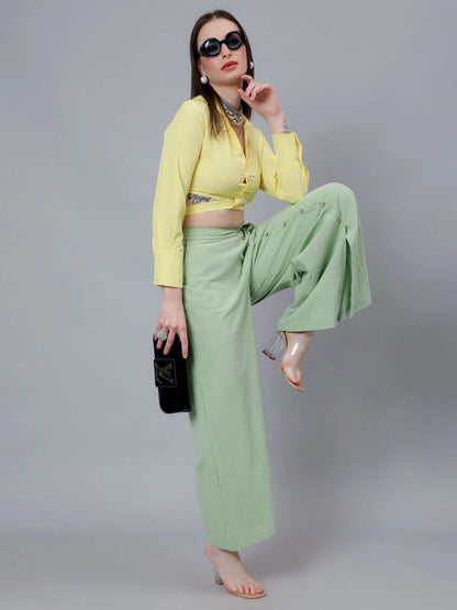 Classic Blouse &amp; Culottes Set