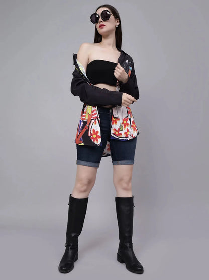 Hip-Hop Girls Oversized Shirt