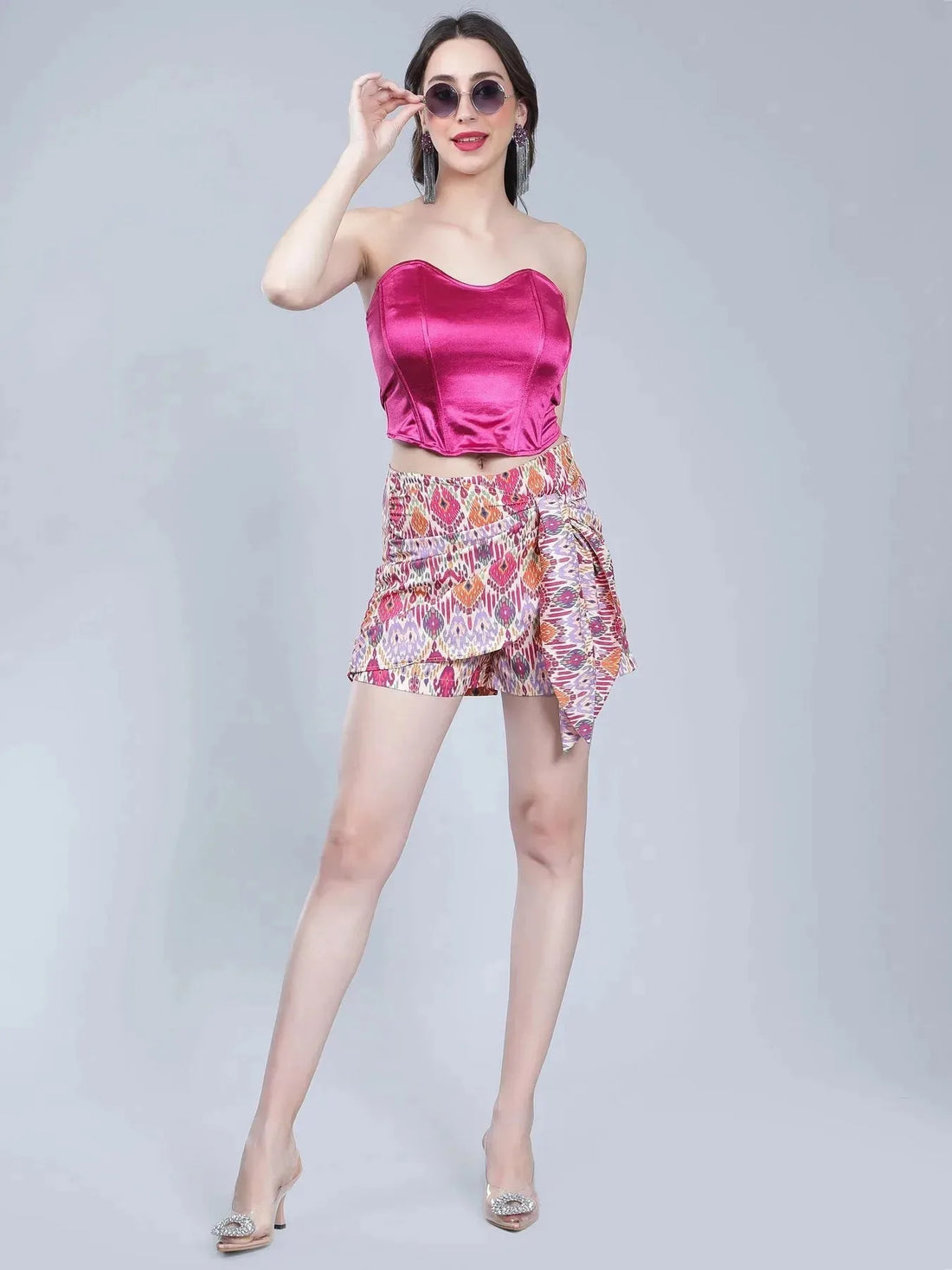 Front Wrap Tieup Shorts