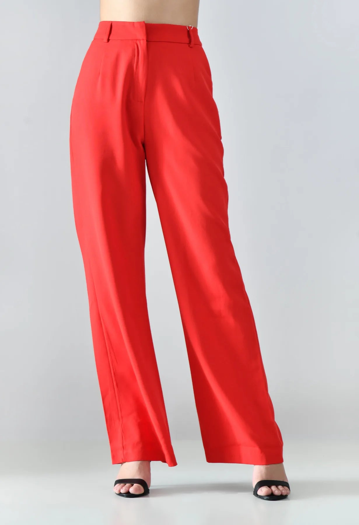 Classy Belted Two-Piece Set