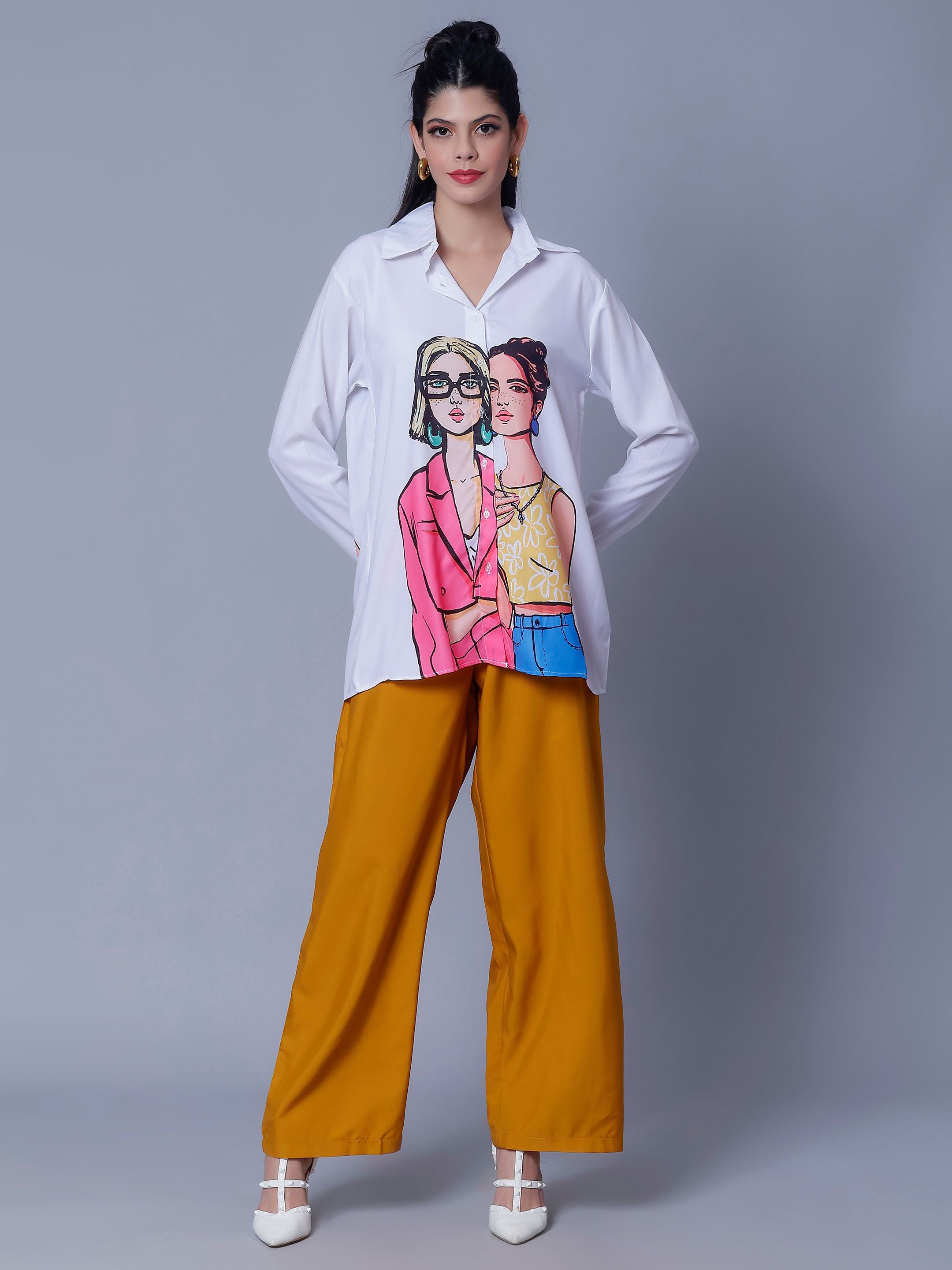 Fashionable Girls Two-Piece Set