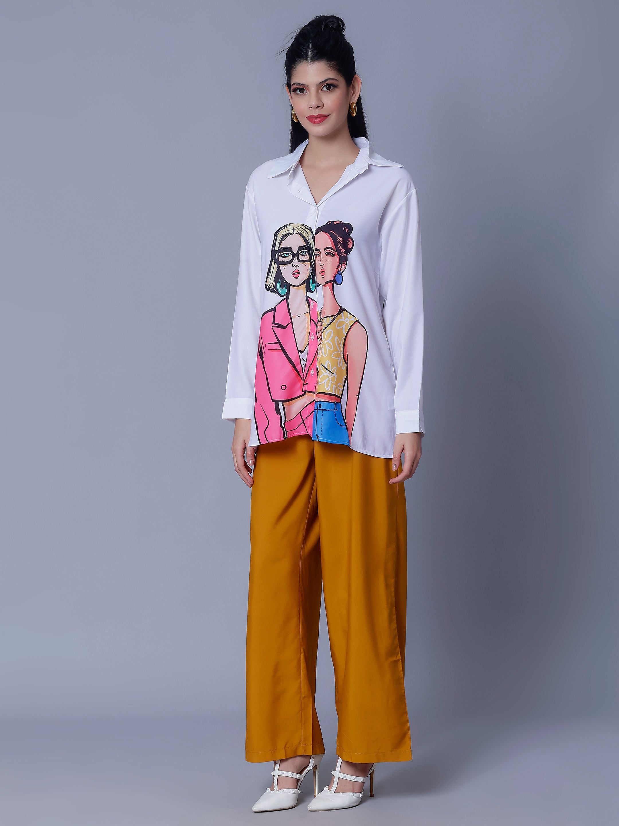 Fashionable Girls Two-Piece Set