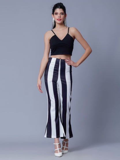Strappy Rhinestone Detail Two Piece Set