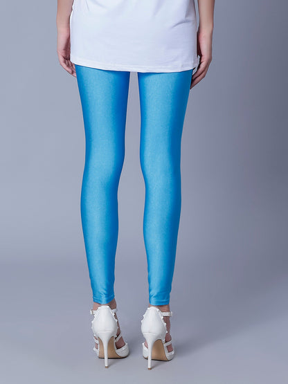 Skinny Fit Shiny Leggings