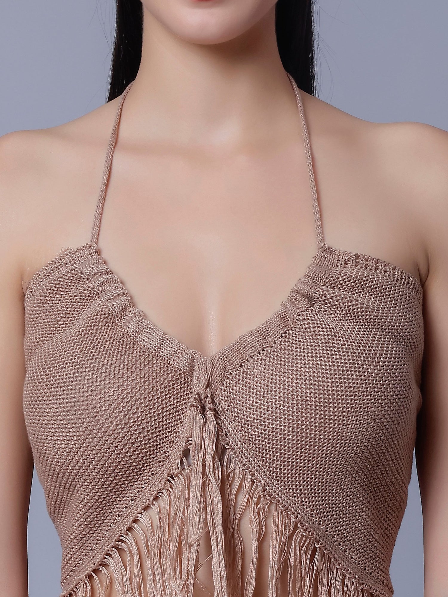 Sexy Crochet Two Piece Set