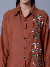 Hand Embroidery Two-Piece Set