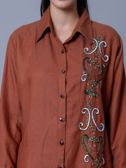 Hand Embroidery Two-Piece Set