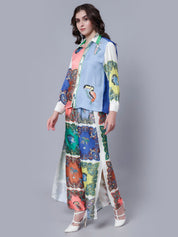 Bohemian Printed Two-Piece Set