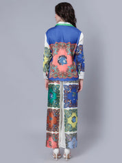Bohemian Printed Two-Piece Set