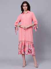 Casual Long Shirt Dress