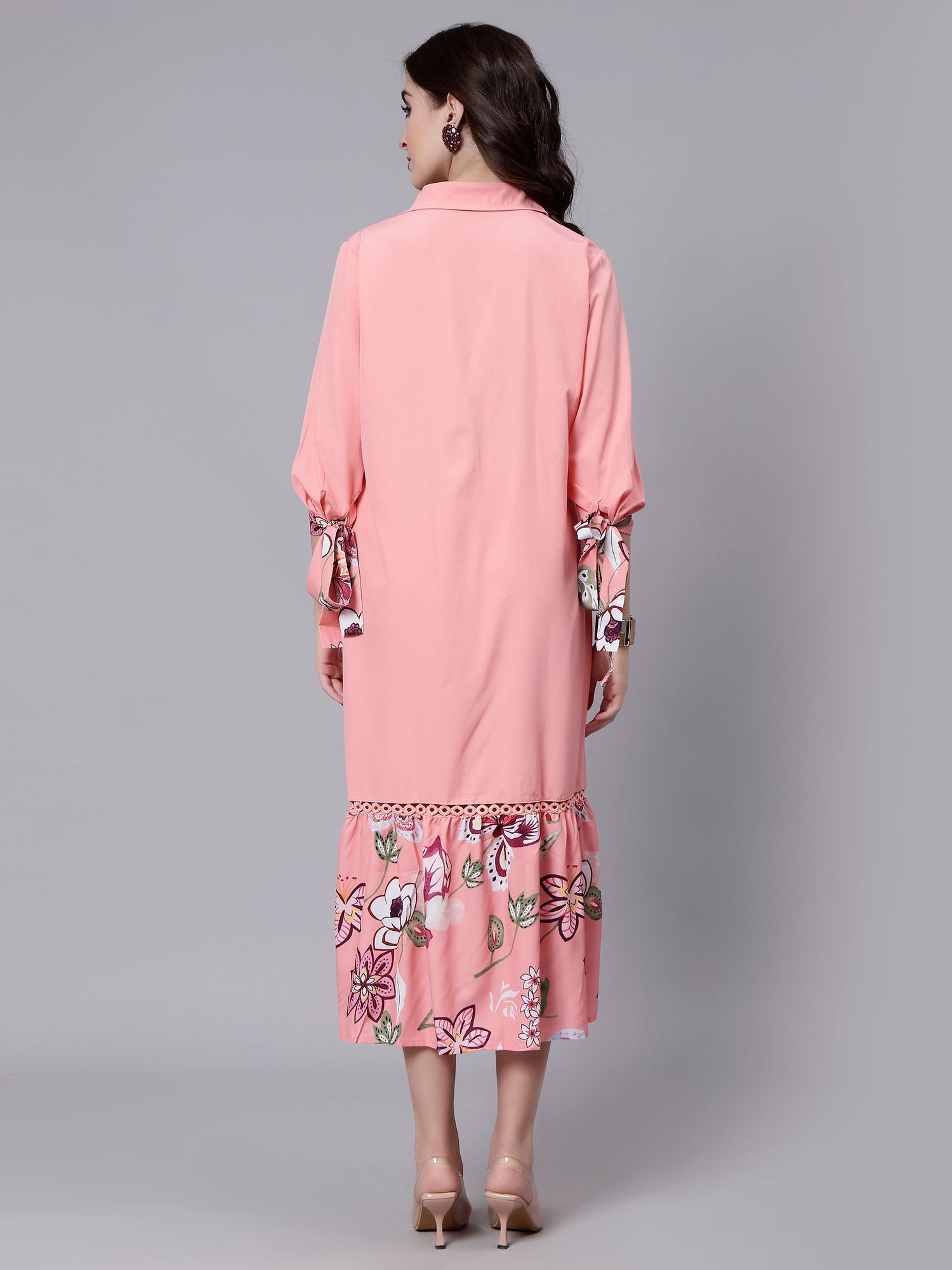 Casual Long Shirt Dress