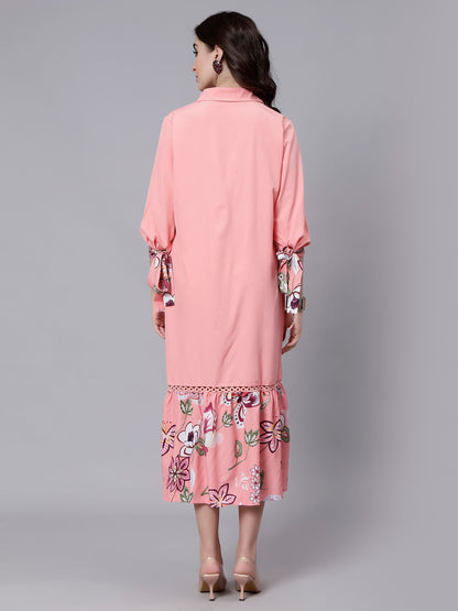 Casual Long Shirt Dress