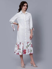 Casual Long Shirt Dress