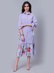 Casual Long Shirt Dress