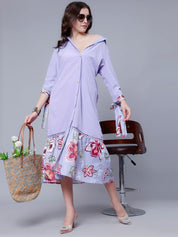 Casual Long Shirt Dress