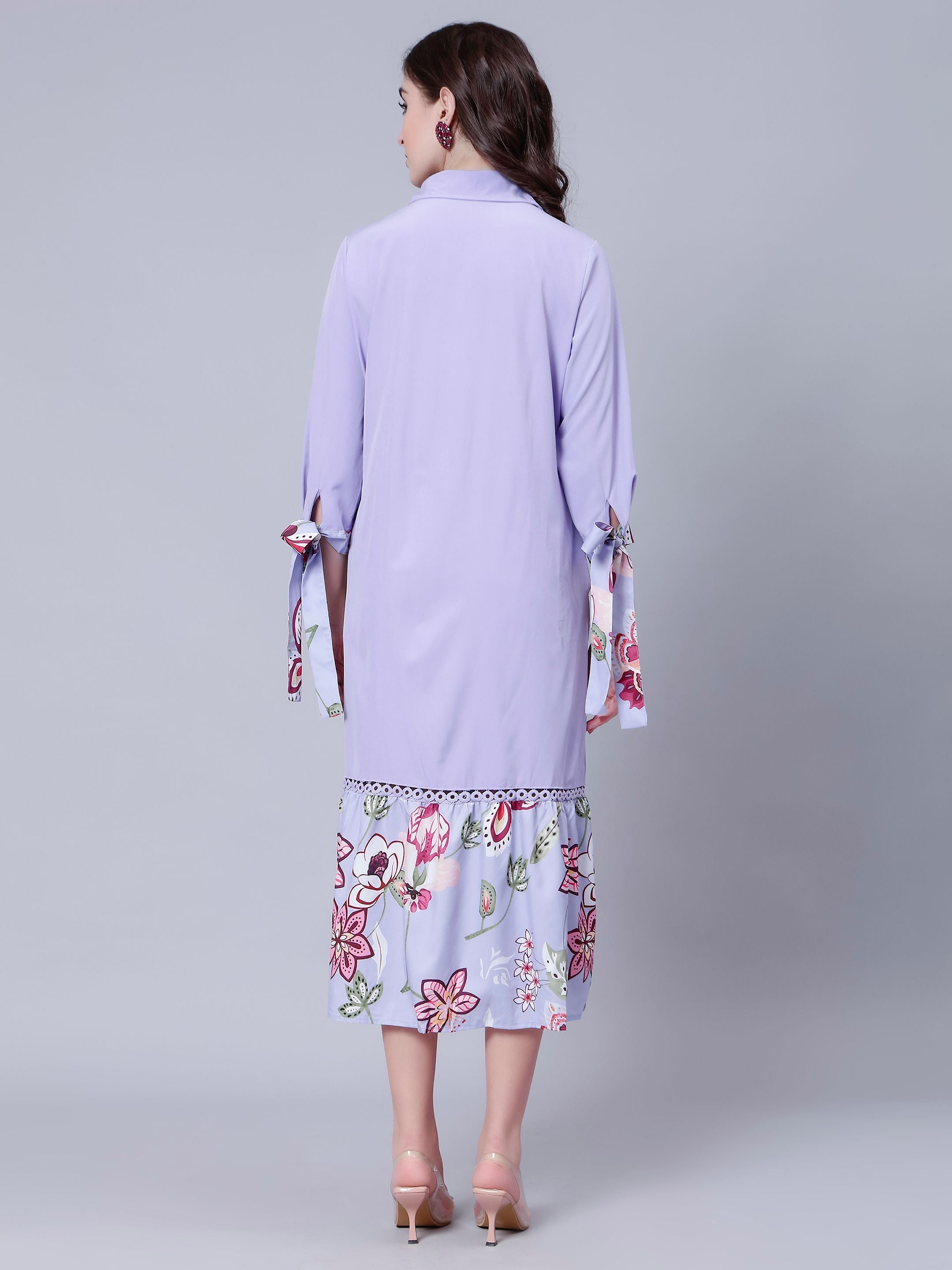 Casual Long Shirt Dress