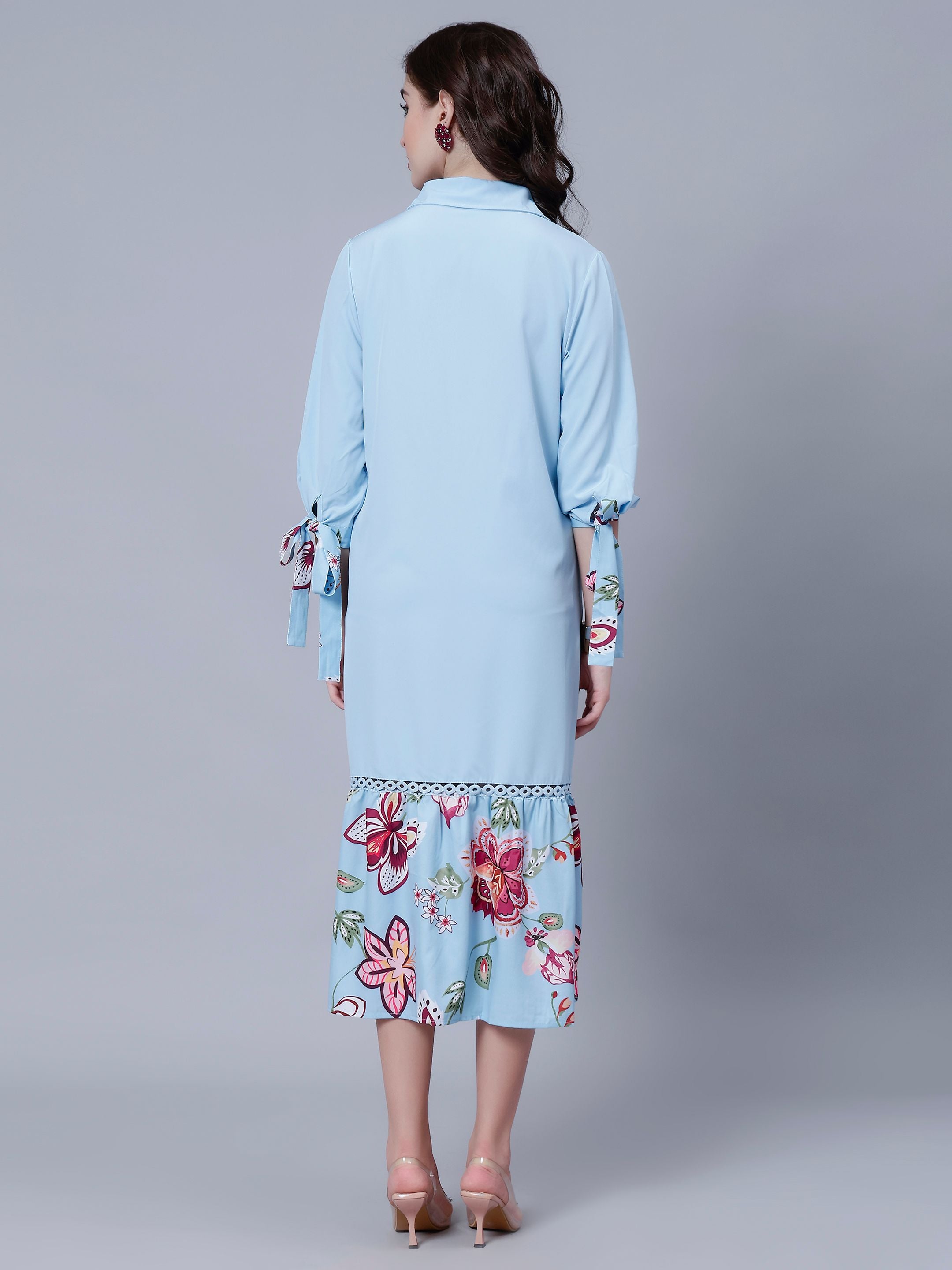 Casual Long Shirt Dress