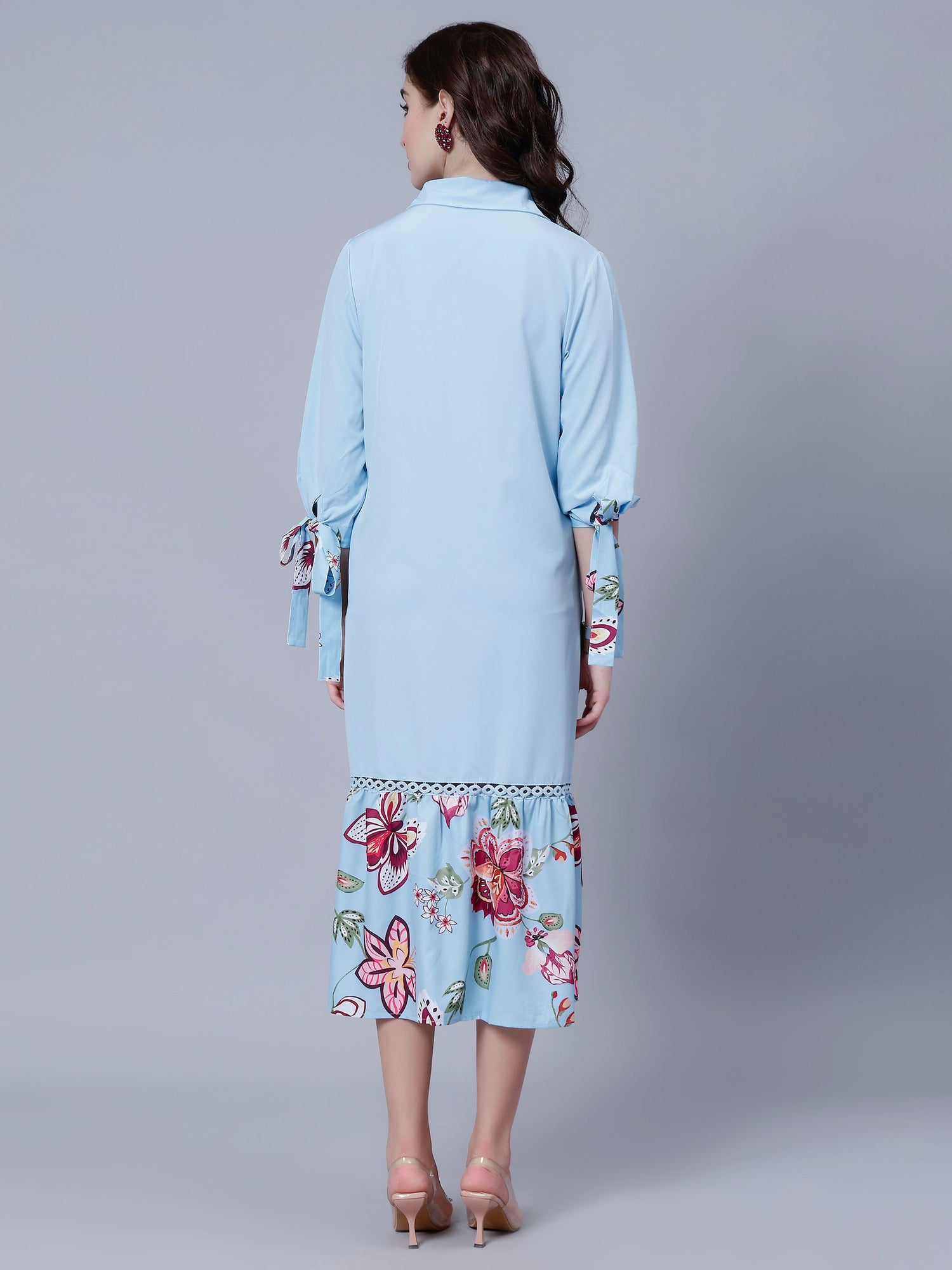 Casual Long Shirt Dress