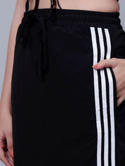 Sporty Crop Top and Skirt Set