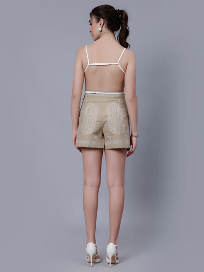 Open Back Tank Top