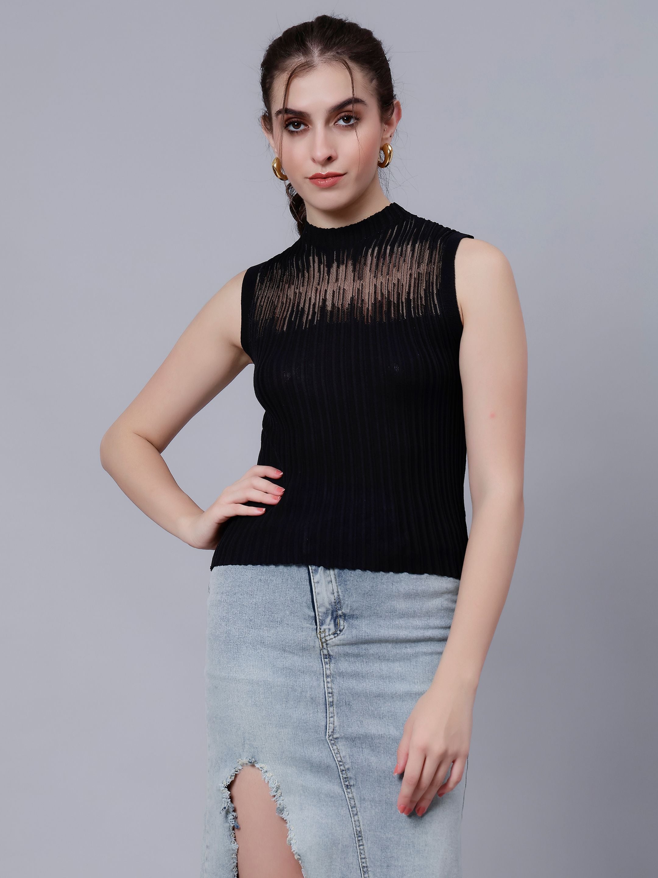 Ribbed Knit Tank Top