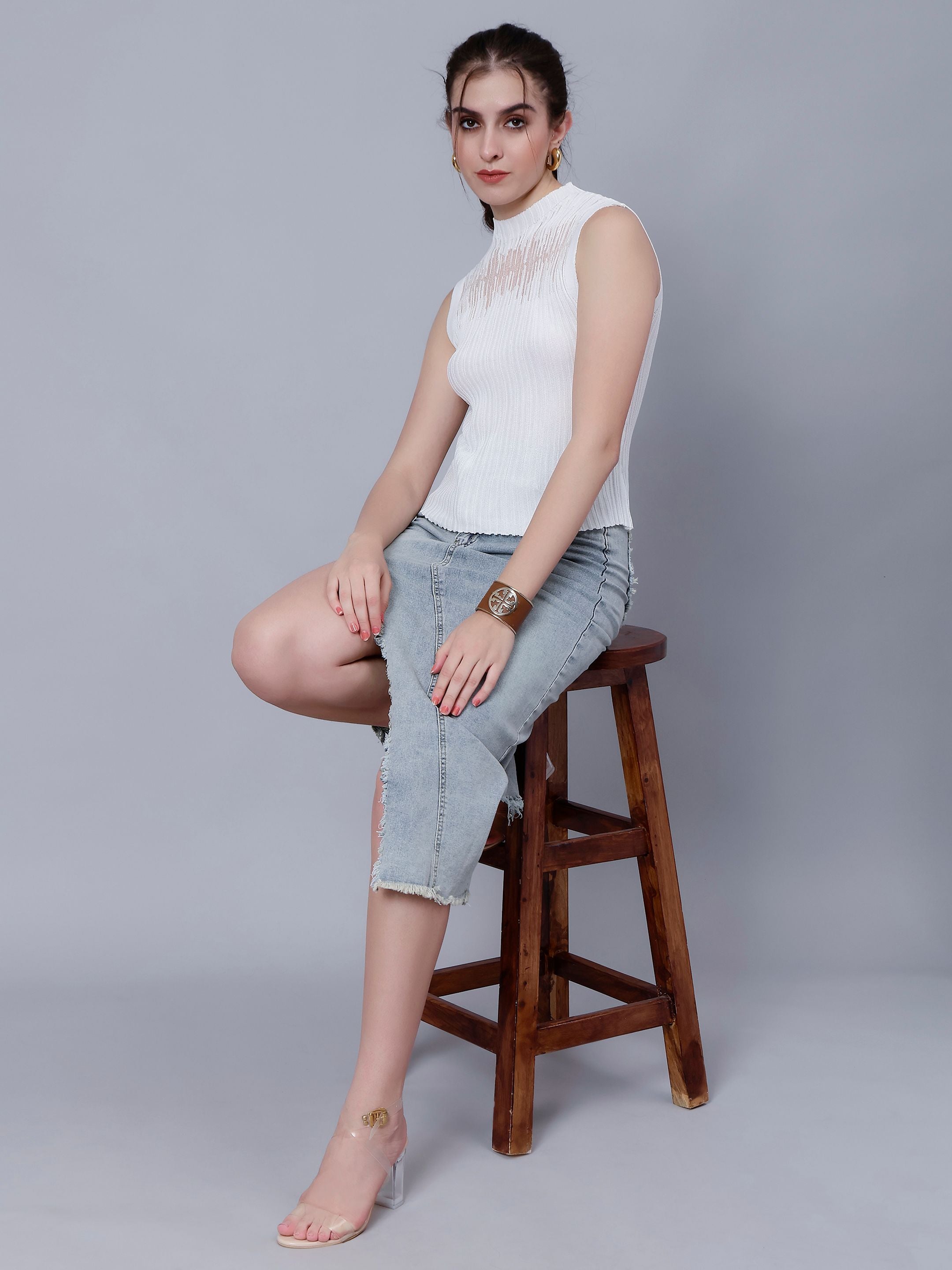 Ribbed Knit Tank Top