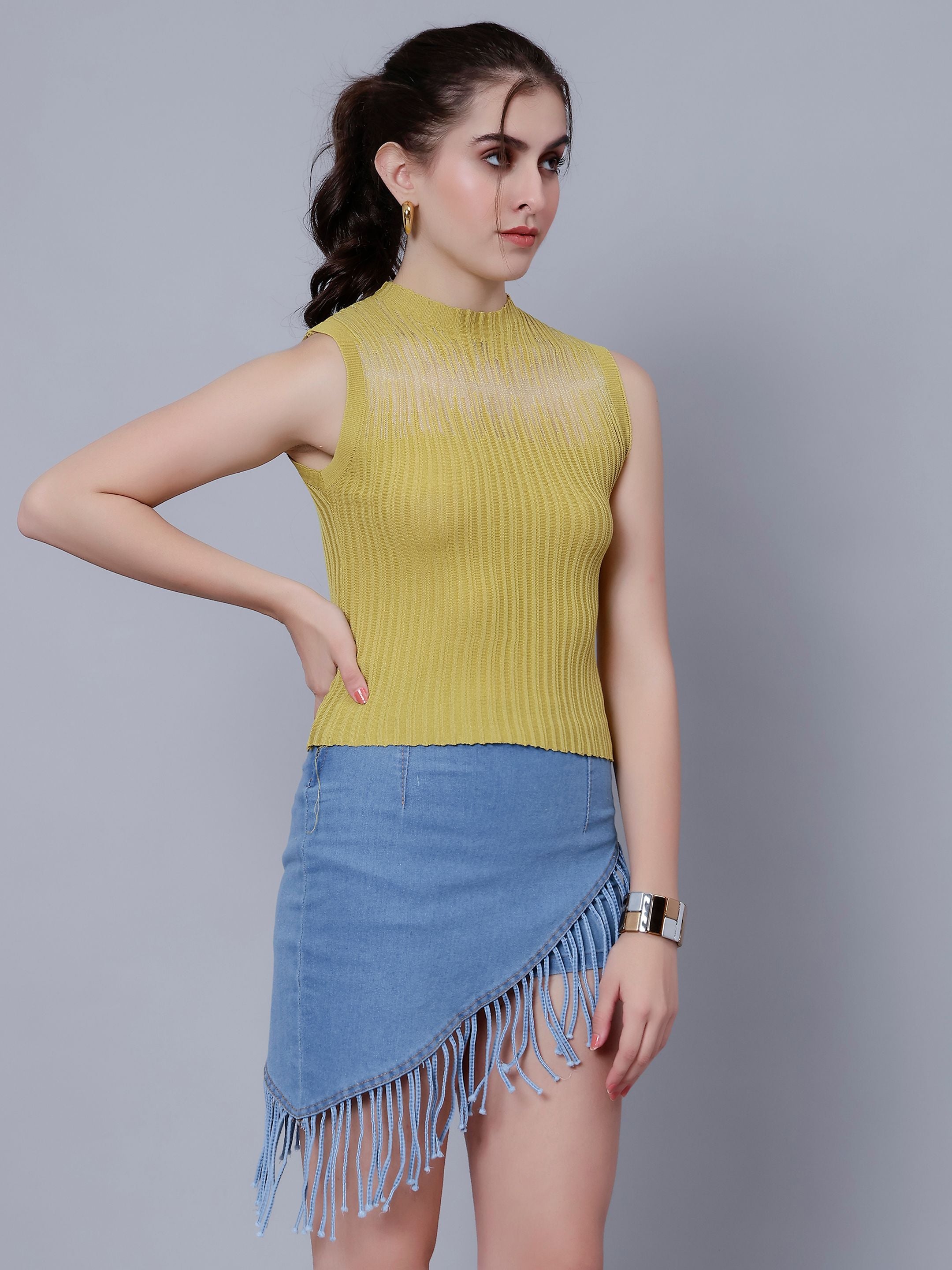 Ribbed Knit Tank Top