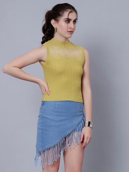 Ribbed Knit Tank Top