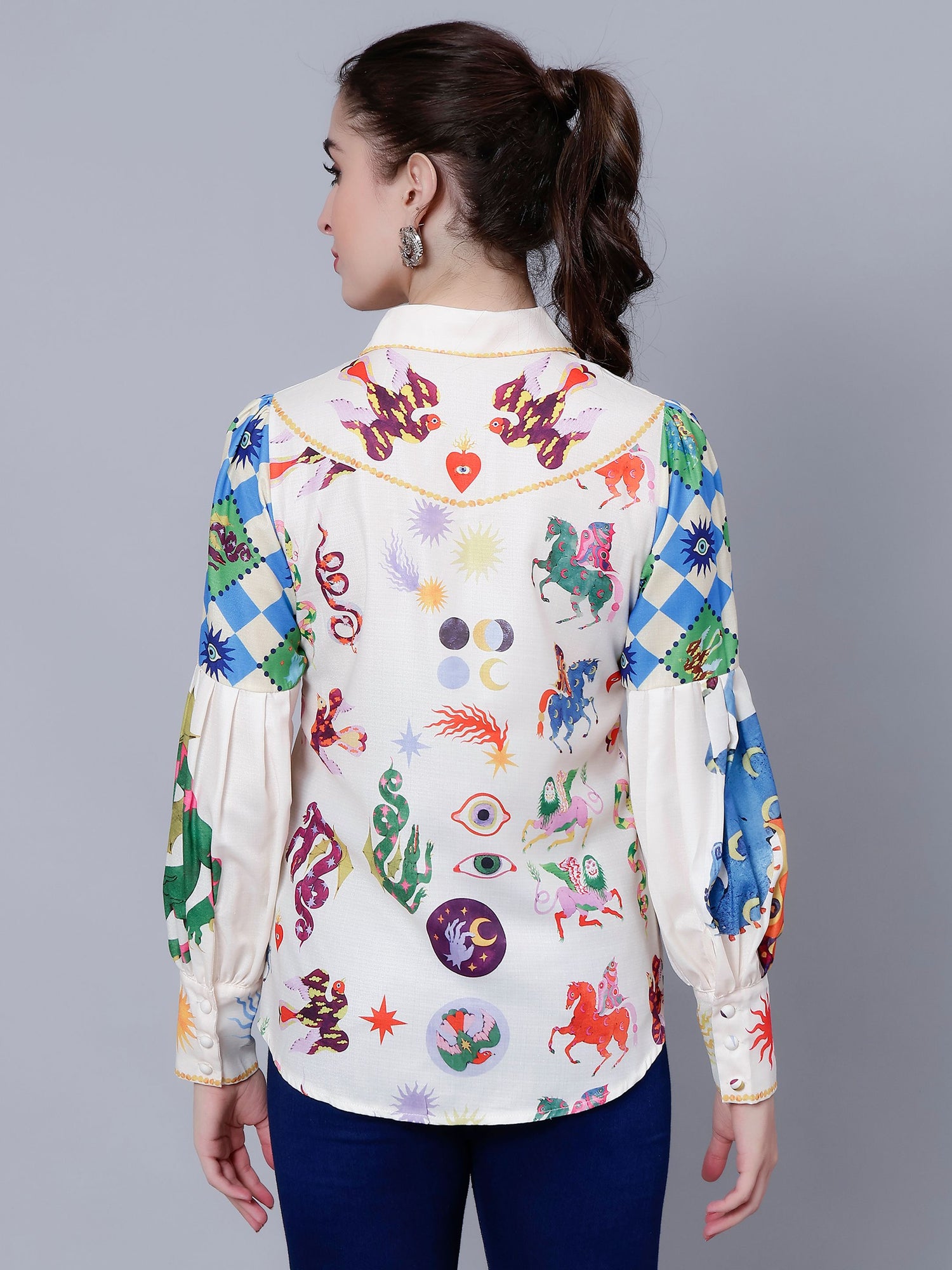 Mystic Animal Printed Shirt