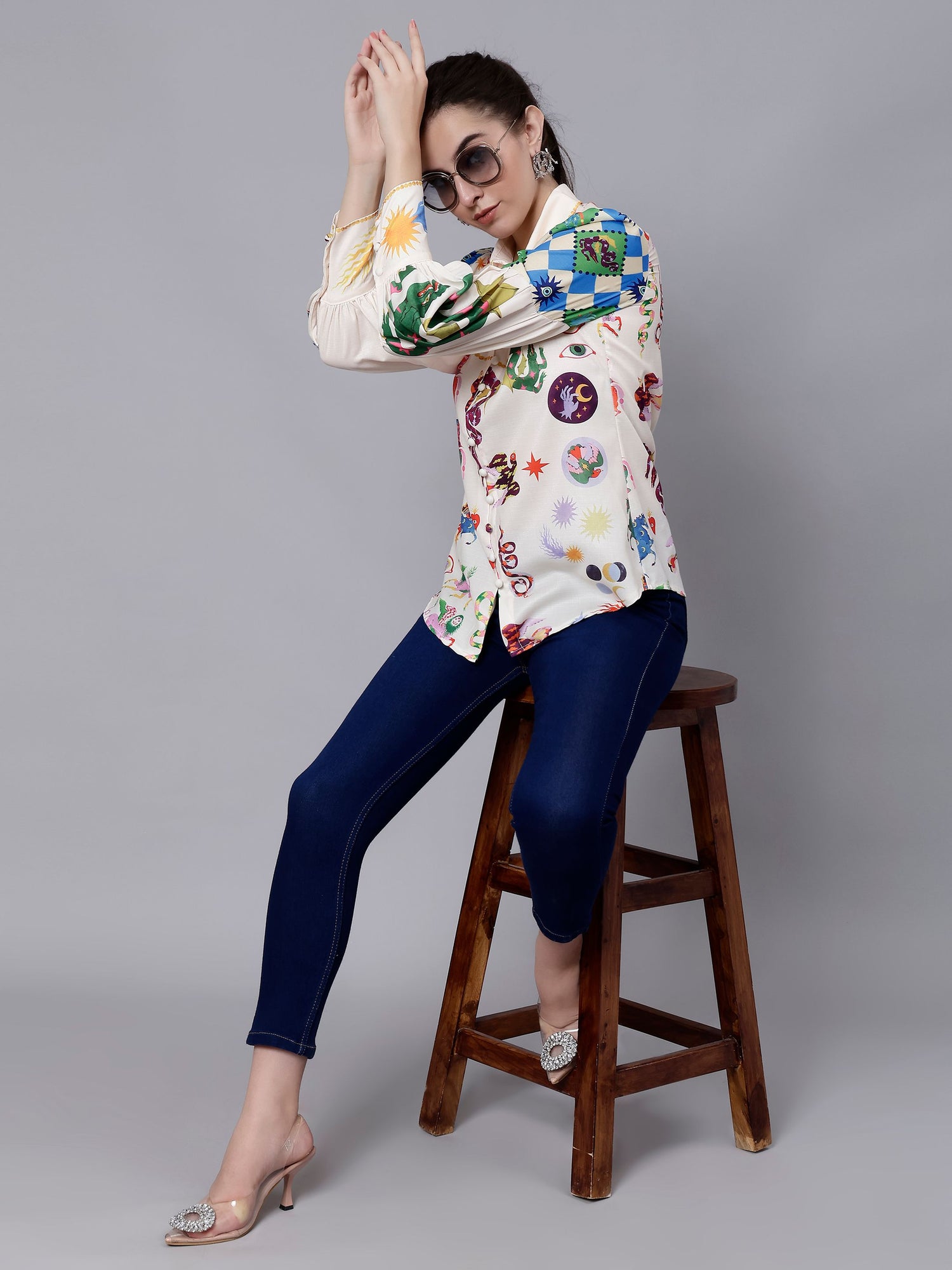 Mystic Animal Printed Shirt