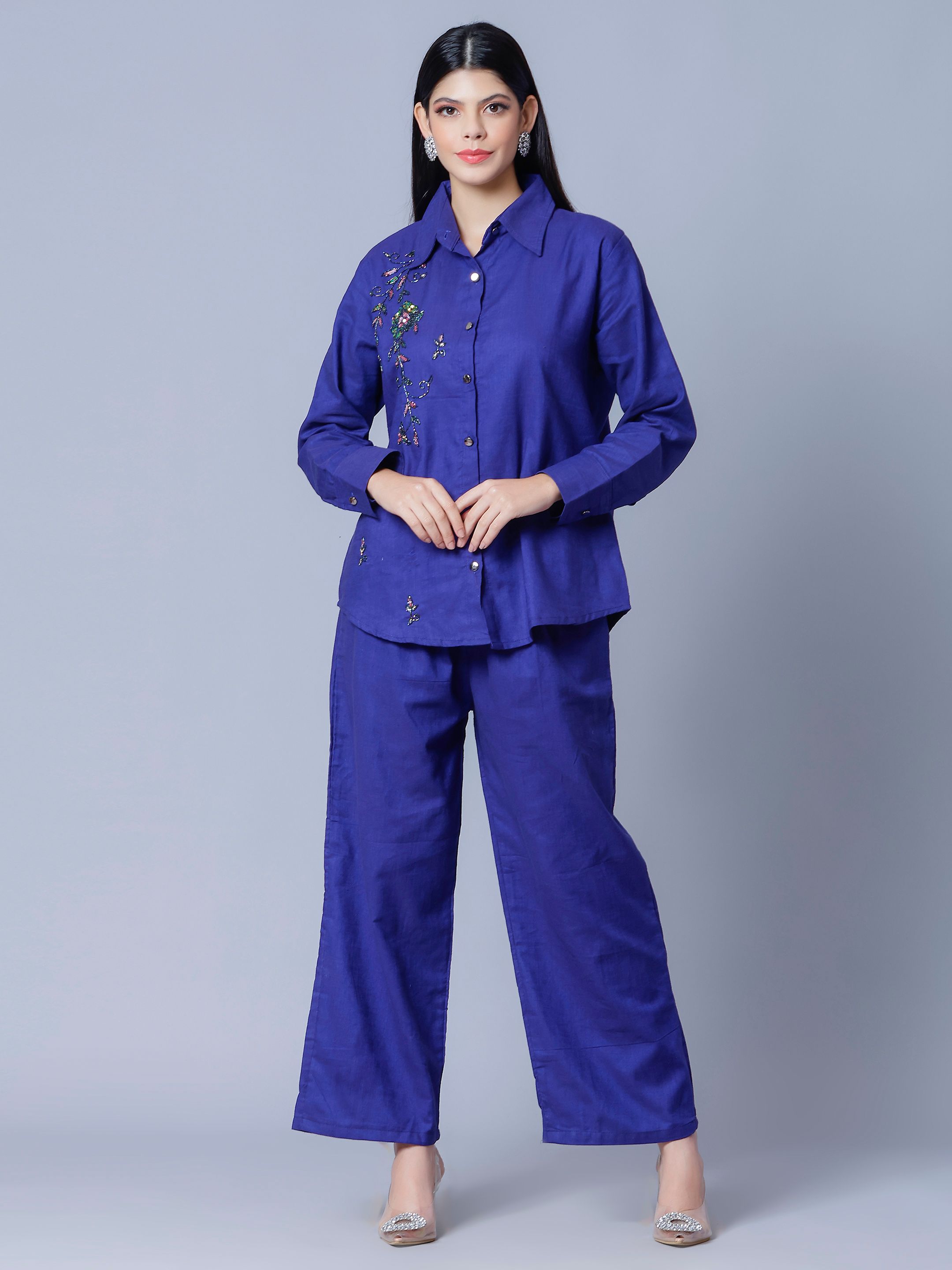 Hand Embroidery Two-Piece Set