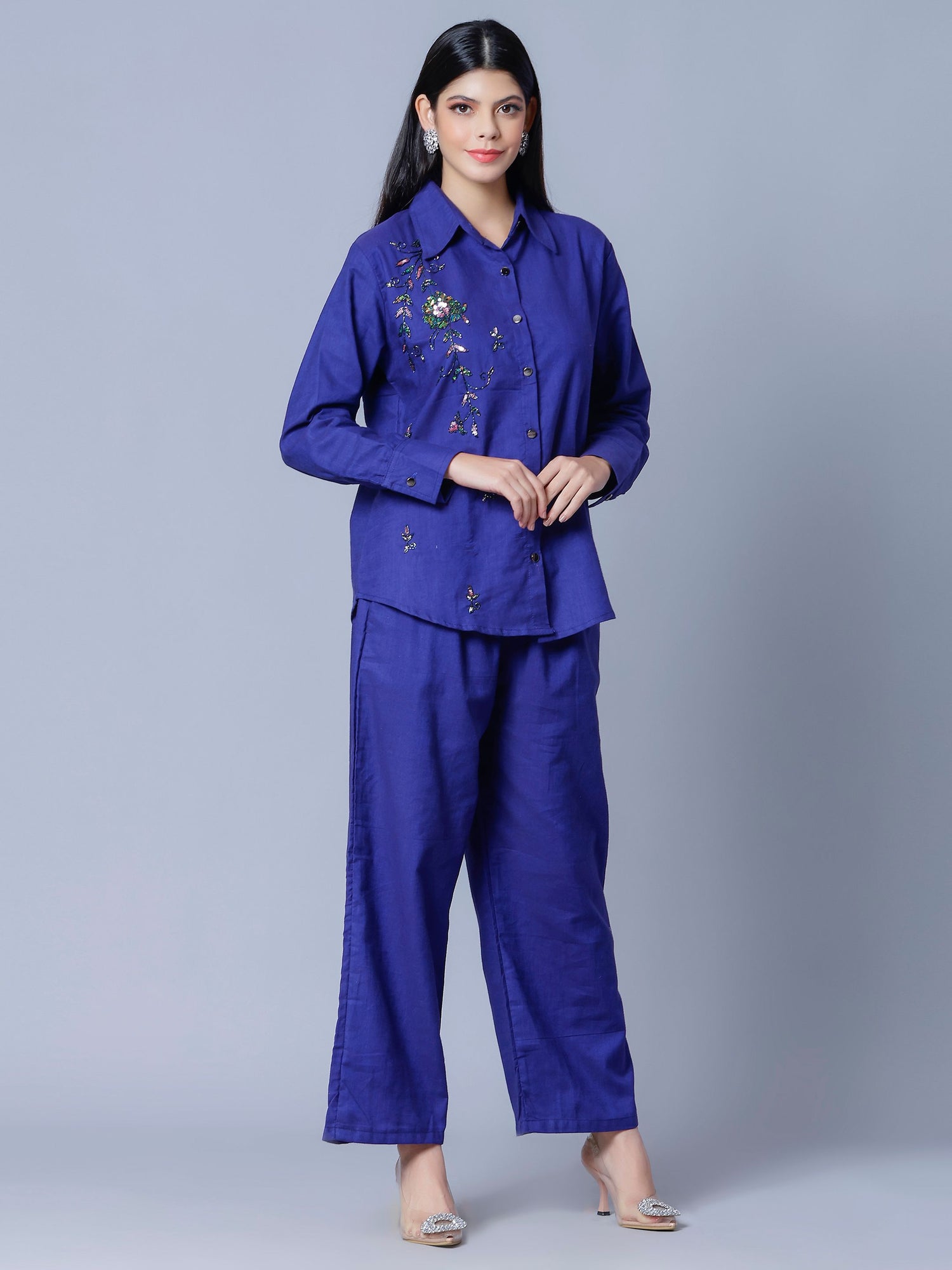 Hand Embroidery Two-Piece Set