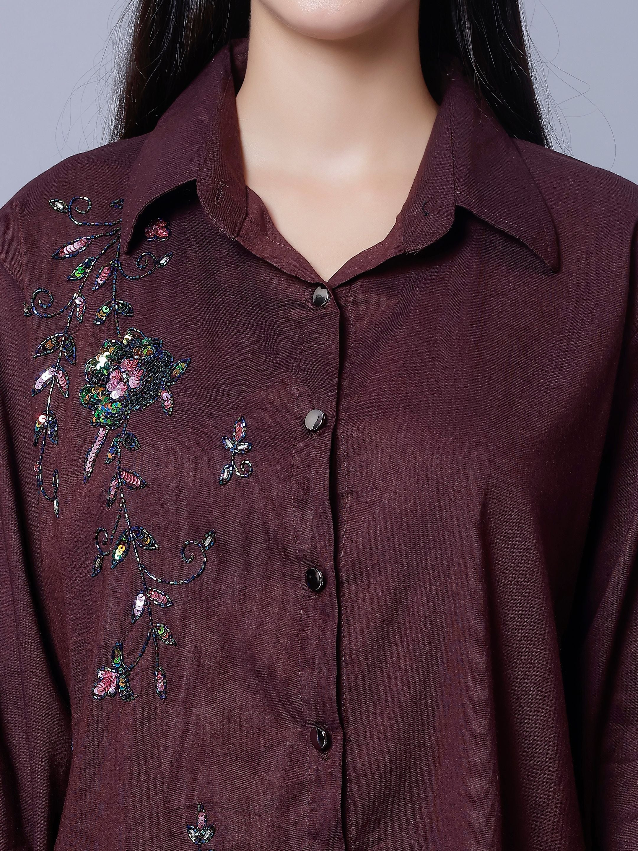 Hand Embroidery Two-Piece Set