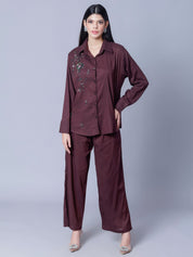Hand Embroidery Two-Piece Set