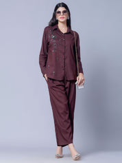 Hand Embroidery Two-Piece Set